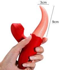 Lưỡi liếm 2 đầu bú mút  điểm g Tongue Mia nhiều chế độ - Ảnh 5