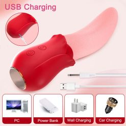 Lưỡi rung liếm Honey Tongue 10 chế độ siêu sướng - Ảnh 5