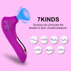 Máy bú hút điểm g âm đạo Electric Sucking Massager cực sướng - Ảnh 2