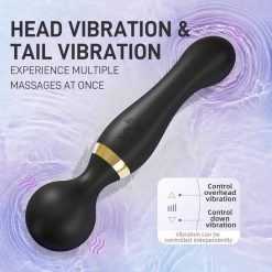 Máy massage hai đầu Stick 10 chế độ kích thích mạnh - Ảnh 5