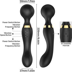 Máy massage hai đầu Stick 10 chế độ kích thích mạnh - Ảnh 8