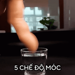 Ngón tay rung móc âm đạo Edsel 10 chế độ, có toả nhiệt - Ảnh 2