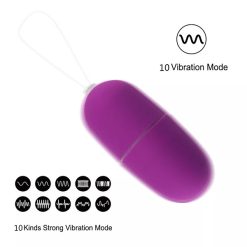 Trứng rung điều khiển từ xa không dây Manuo 10 chế độ - Ảnh 2