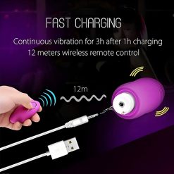 Trứng rung điều khiển từ xa không dây Safiman 10 chế độ - Ảnh 6