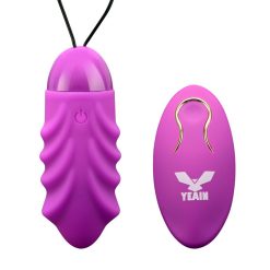 Trứng rung điều khiển từ xa không dây Yeain Sakura 10 chế độ, sạc pin - Ảnh 2