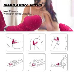 Trứng rung dương vật Fanala rung ngoáy 10 chế độ, có điều khiển xa - Ảnh 7