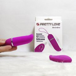 Trứng rung không dây điều khiển từ xa Pretty Love Deirdre 12 chế độ - Ảnh 2