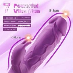 Dương vật giả cầm tay Excitat có nhánh kích thích điểm G rung 7 tần số - Ảnh 5