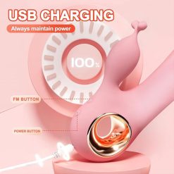 Dương vật giả cong kích thích điểm G nữ Lilo 10 chế độ rung - Ảnh 5