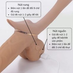 Dương vật giả rung thụt Yeain Double Enjoy Cannon cho lesbian - Ảnh 5