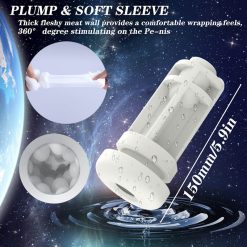 Máy thủ dâm tự động Deep Throat thụt co bóp, có đế gắn tường - Ảnh 4