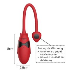 Trứng rung điều khiển từ xa Batman Poptoy Imp 10 chế độ - Ảnh 6