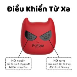 Trứng rung điều khiển từ xa Batman Poptoy Imp 10 chế độ - Ảnh 7
