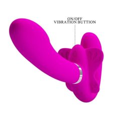 Dương vật giả hai đầu cho les Pretty Love Valerie 12 chế độ rung - Ảnh 4