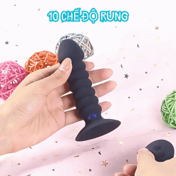 Máy rung hậu môn điều khiển từ Yun Man 10 chế độ - Ảnh 2