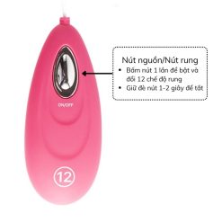 Trứng rung hình dương vật Jumpy Egg 12 chế độ - Ảnh 5