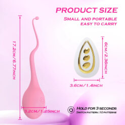 Trứng rung kiểu tinh trùng Tadpole Shape có điều khiển từ xa - Ảnh 4